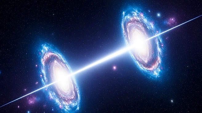 Astronomers Discover Record-Breaking 'Space Laser' from Distant Galaxy Collision