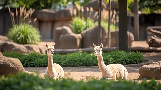 Seneca Park Zoo Introduces Two Male Alpacas to Former Tiger Habitat