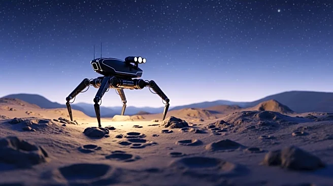 Legged Robot Enhances Lunar and Martian Resource Prospecting with Autonomous Exploration