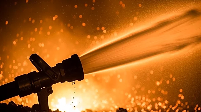 Firefighters Battle Large Blaze at Hallandale Beach Mobile Home Park