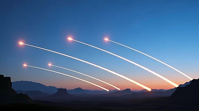 Iran Launches Additional Projectiles Toward Central Israel and Jerusalem, Heightening Regional Tensions