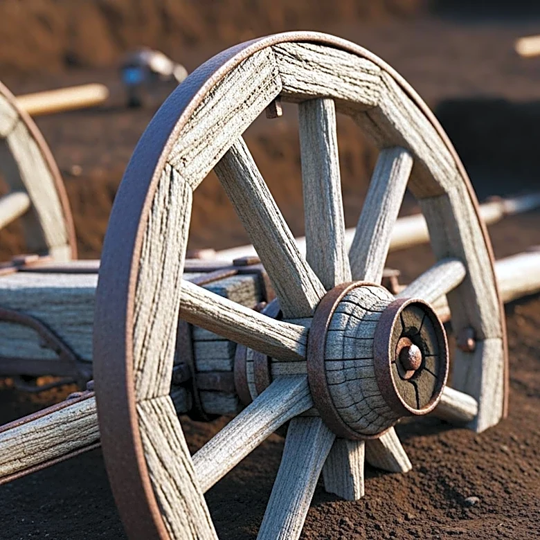 Archaeologists Discover First Four-Wheeled Wagons in Iron Age Treasure Trove in Britain