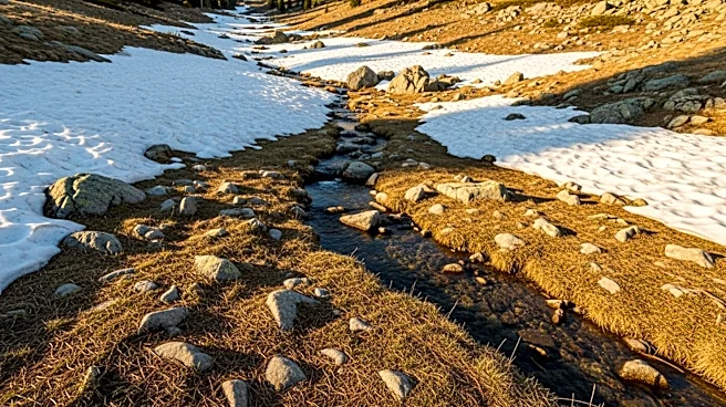 Rapid Snow Melt in American West Raises Concerns Over Water Supply and Fire Risks