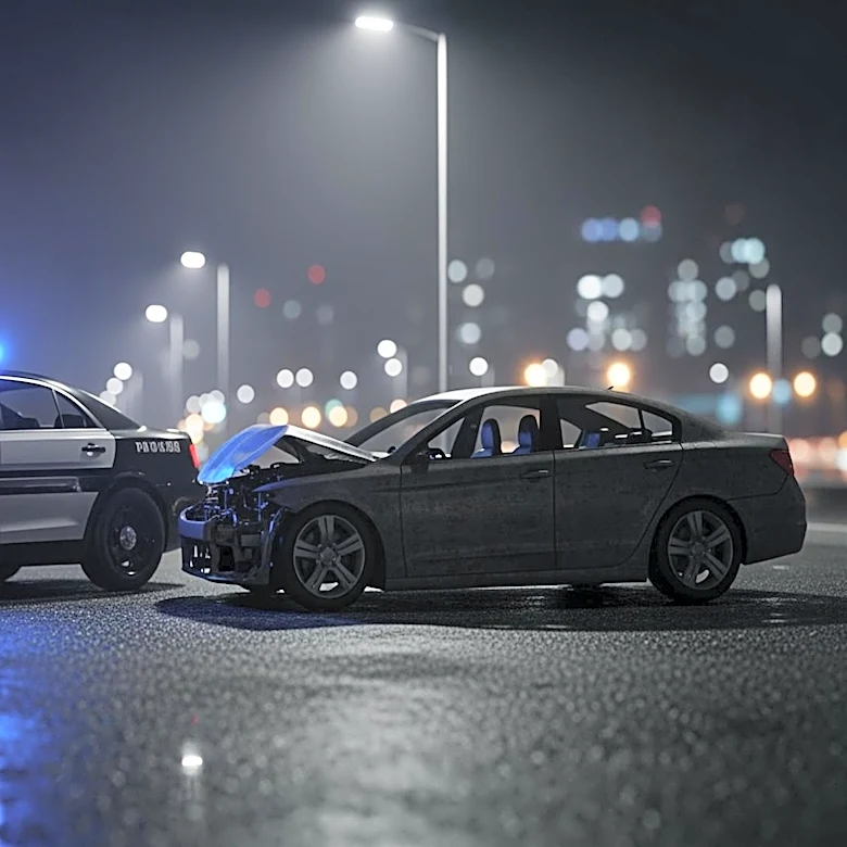 Chicago Police Investigate Shooting and Crash Injuring Two in Gold Coast