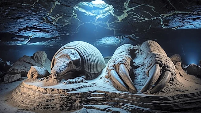 Texas Cave Discovery Reveals Ice-Age Ecosystem with Giant Armadillo and Sloth Fossils