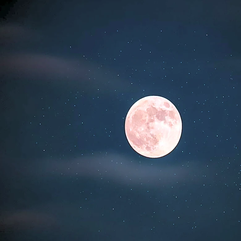April's Pink Moon: A Misleading Name Amidst Celestial Events