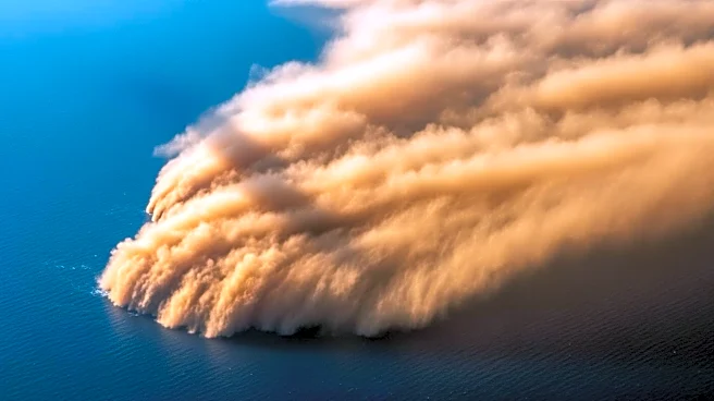 NASA Observes Saharan Dust Storm Impacting Canary Islands