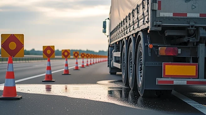 Semi-Truck Crash on I-5 Near DuPont Causes Fuel Spill and Traffic Delays