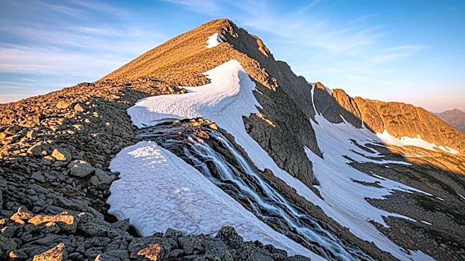 Record Heat Causes Early Snow Melt in California's Sierra Nevada