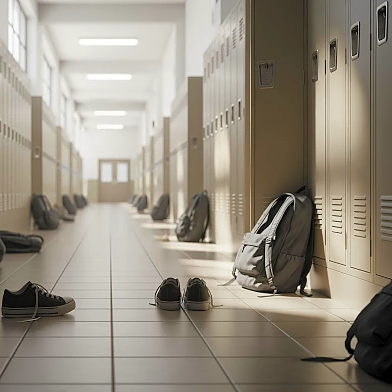 Valparaiso Middle School Students Protest ICE with Walkout
