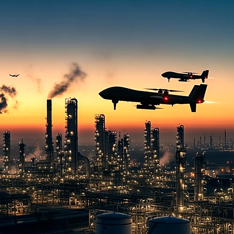 Ukrainian Drones Target Russian Oil Refinery in Ufa, Escalating Tensions