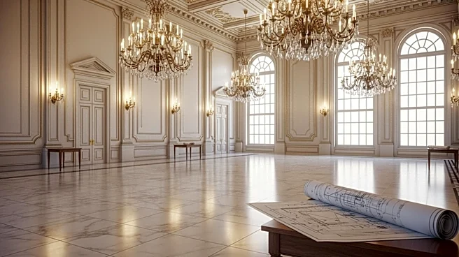 President Trump Dismisses Need for Congressional Approval on White House Ballroom Construction