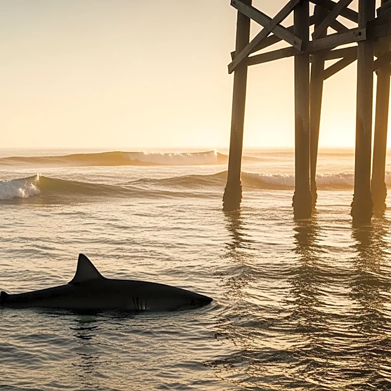 Fisherman Frees Great White Shark at Hermosa Beach Pier Amid Surge in Sightings