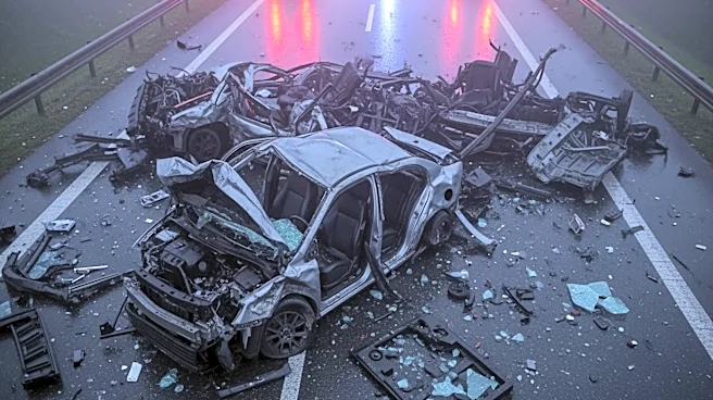 Massive Multi-Vehicle Crash on US-56 Leads to Hospitalization of Five Individuals