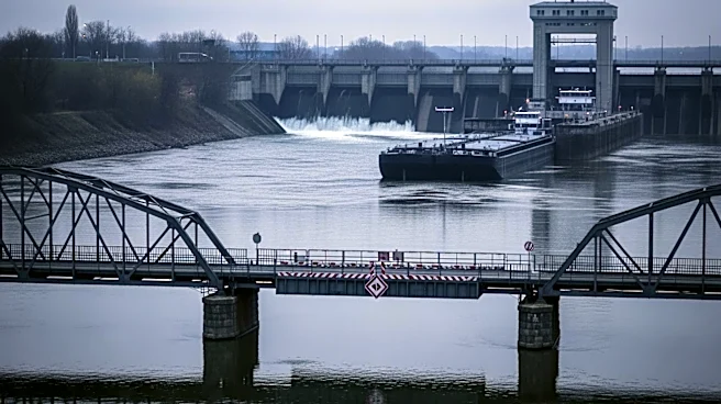 Runaway Barge Stuck on Beaver River Dam Causes Bridge Closures in Pennsylvania