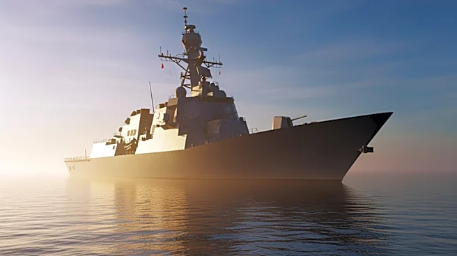 Ingalls Shipbuilding Launches USS George M. Neal Guided Missile Destroyer