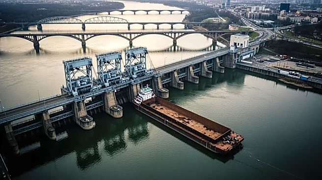 Runaway Barge Stuck on Dam Causes Temporary Bridge Closures in Pittsburgh