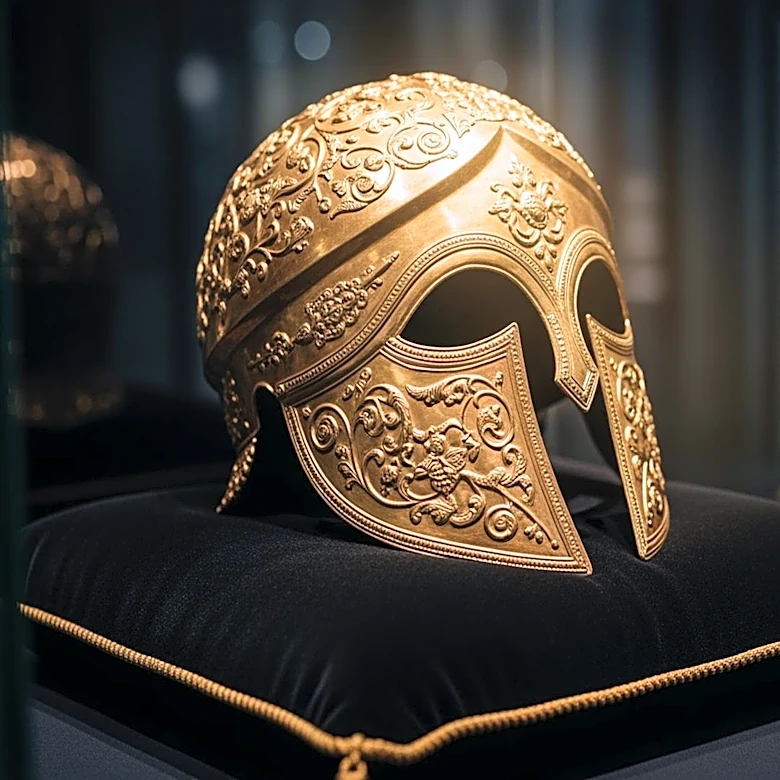 Stolen Romanian Gold Helmet Recovered in Netherlands