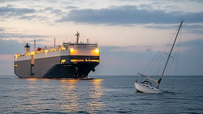 Vehicle Carrier Rescues Four from Sinking Sailboat in Bay of Biscay