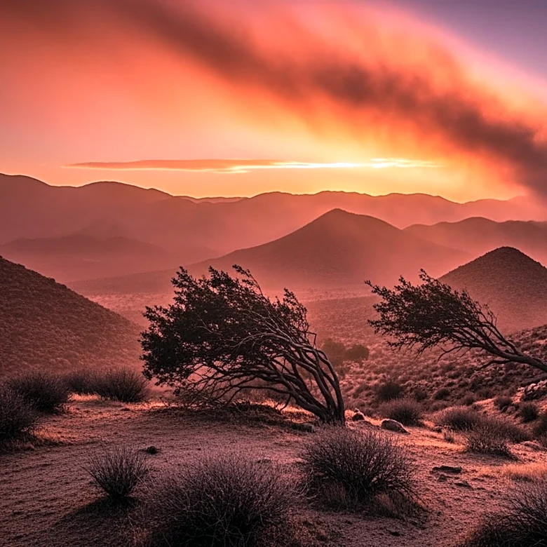 National Weather Service Warns of Intense Santa Ana Winds in Southern California