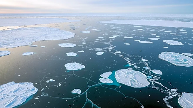 NASA Observes Record Low Arctic Sea Ice in Barents Sea