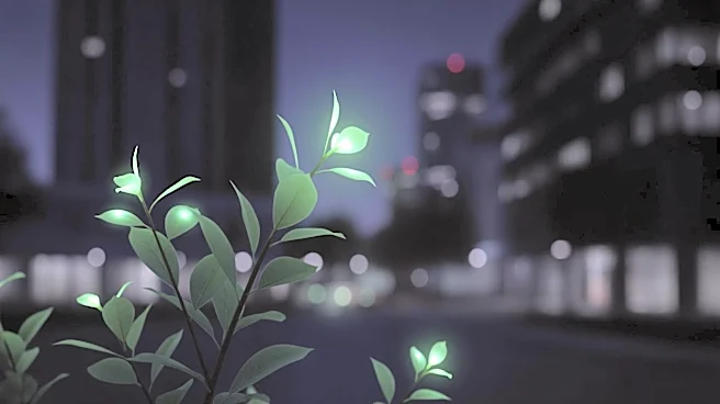 Chinese Scientists Develop Glowing Plants to Illuminate Cities