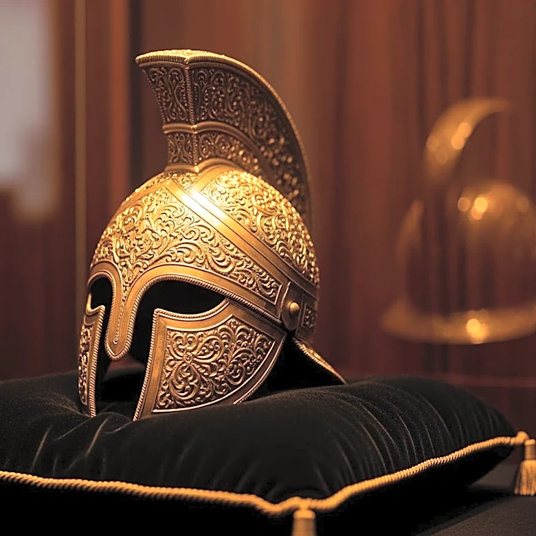 Dutch Authorities Recover Stolen Romanian Gold Helmet in Plea Deal