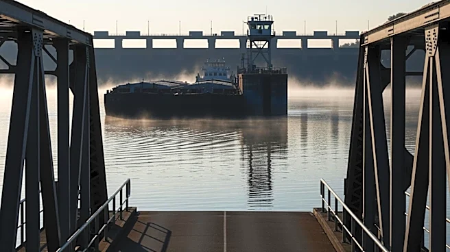 Runaway Barge Stuck on Beaver River Dam Causes Temporary Bridge Closures