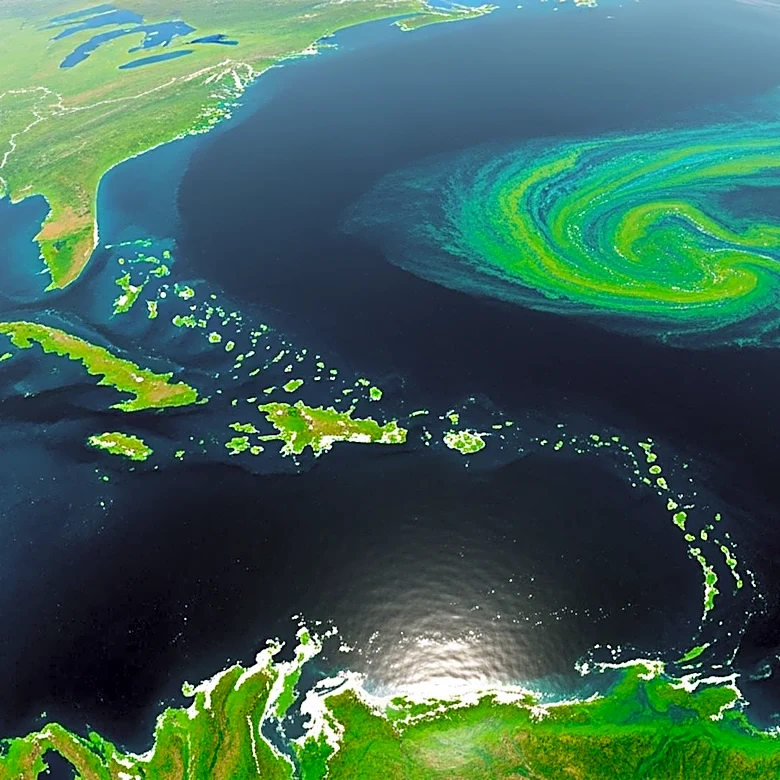 NASA Satellite Captures Spring Phytoplankton Blooms in Northwest Atlantic