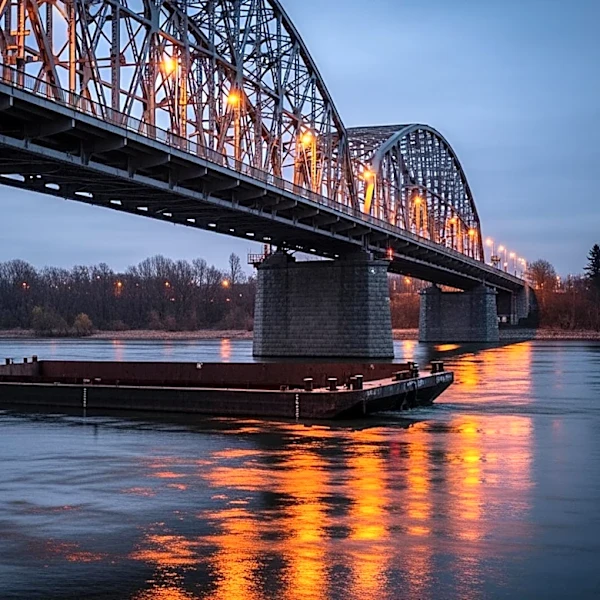 Runaway Barge Causes Bridge Closures on Beaver River