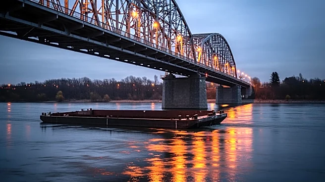 Runaway Barge Causes Bridge Closures on Beaver River