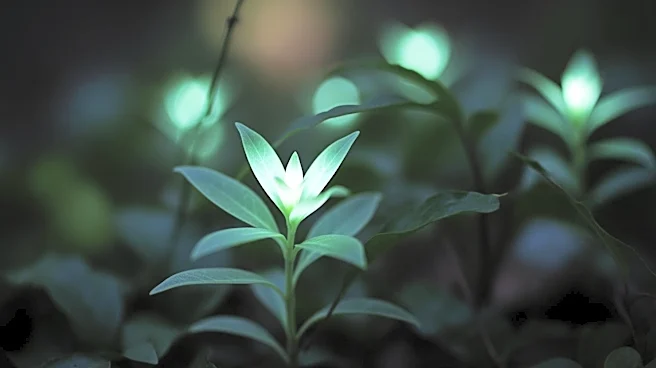 Chinese Scientists Develop Glowing Plants as Sustainable Lighting Alternatives
