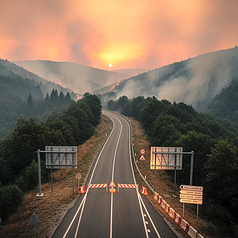 Springs Fire in Riverside County Triggers Evacuations and Road Closures