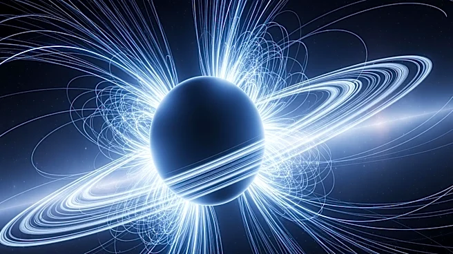 Saturn's Magnetic Field Distortion Unveiled by Cassini Mission