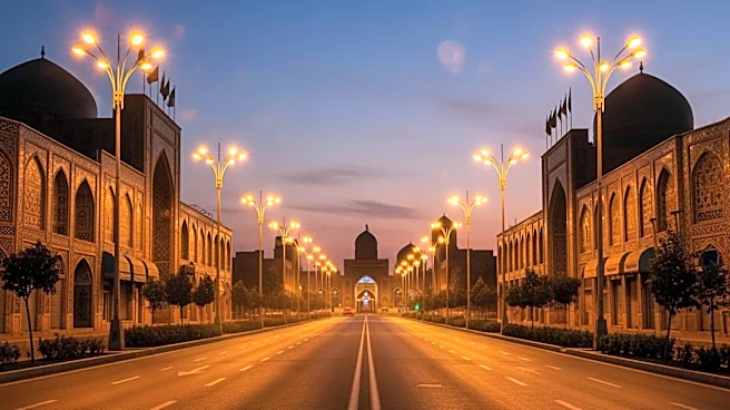 Iranian Leaders Walk Tehran Streets to Demonstrate Control Amid U.S.-Israeli Campaign