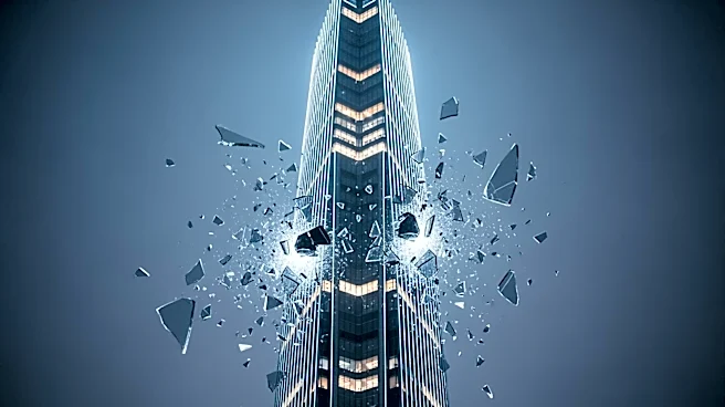 Debris from Aerial Interception Damages Oracle Building in Dubai Amid Middle East Tensions