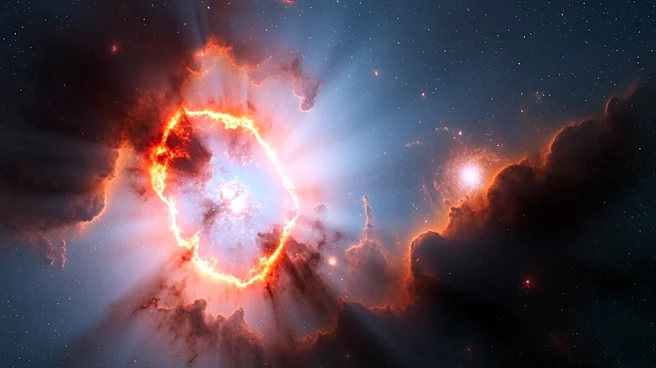 Astronomers Observe 'Dirty Fireball' Star Explosion, Offering New Insights into Massive Star Deaths