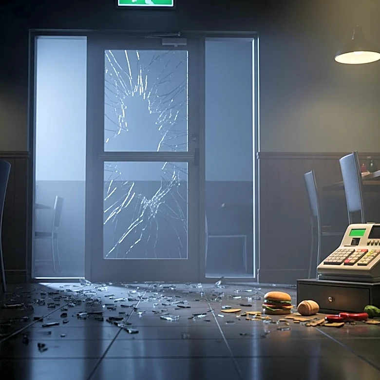 Baltimore Burger Restaurant Suffers Break-In Resulting in Significant Losses