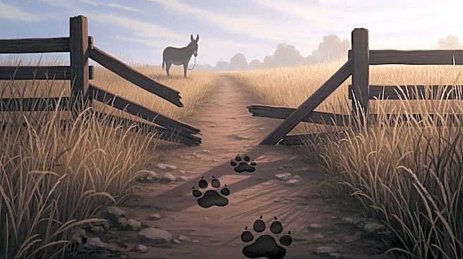 Riverside County Officials Seek Public Help in Locating Dogs Involved in Fatal Donkey Attack