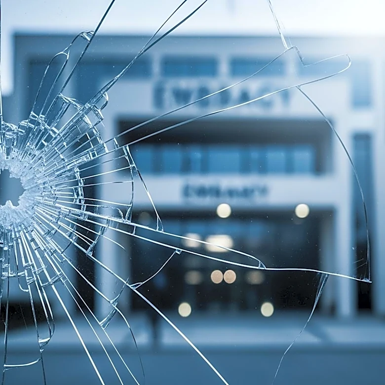 U.S. Embassy in Saudi Arabia Suffered Severe Damage from Iranian Drone Strike, Report Reveals