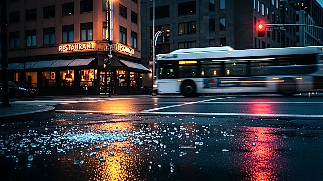 Bus Crashes into Ambar Balkan Cuisine After Car Allegedly Runs Red Light in Washington, D.C.