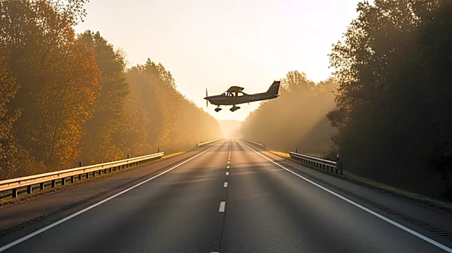 Small Plane Makes Emergency Landing on Pennsylvania Highway, Captured on Dashcam