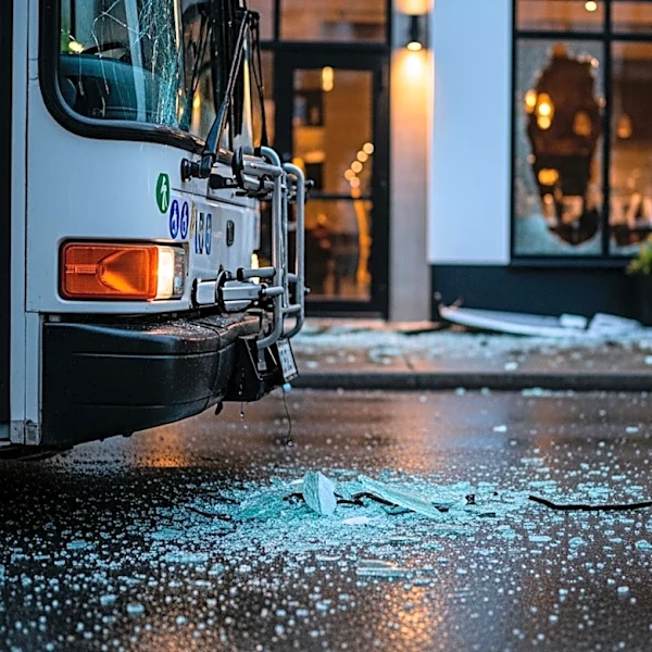 Metrobus Crashes into D.C. Restaurant, Injuring Three Individuals