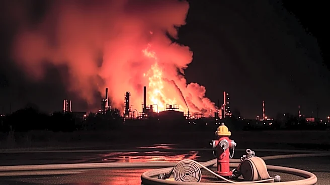 Fire Officials Investigate Massive Blaze at Former Chemical Manufacturer in Paterson