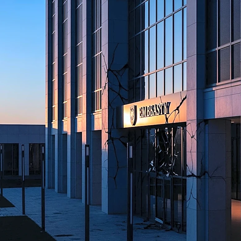 Iranian Drone Strike on U.S. Embassy in Saudi Arabia Reveals Concealed Damage