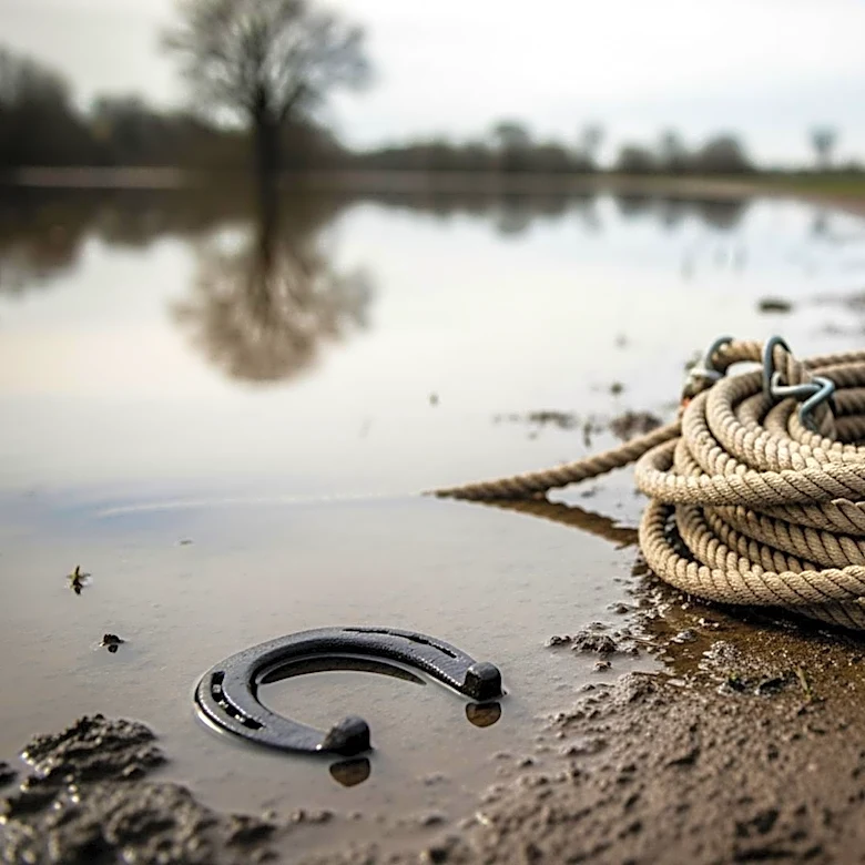 Rescue Crews Save Horse from Flood Waters in Marengo, Illinois