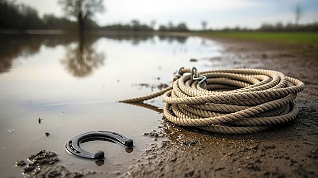 Rescue Crews Save Horse from Flood Waters in Marengo, Illinois