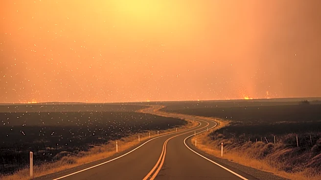 Thousands Urged to Evacuate as Springs Wildfire Threatens Moreno Valley