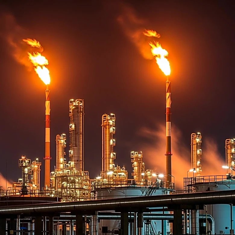 Iranian Drone Attack Causes Fire at Kuwaiti Oil Complex, No Casualties Reported