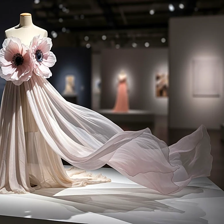 Fashion Designer Yaron Minkowski's Anemone Dress to Feature in Washington Exhibition